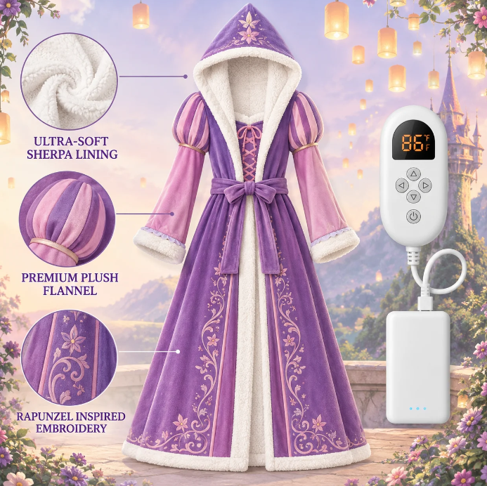 RoyalDream™ Heated Princess Robe