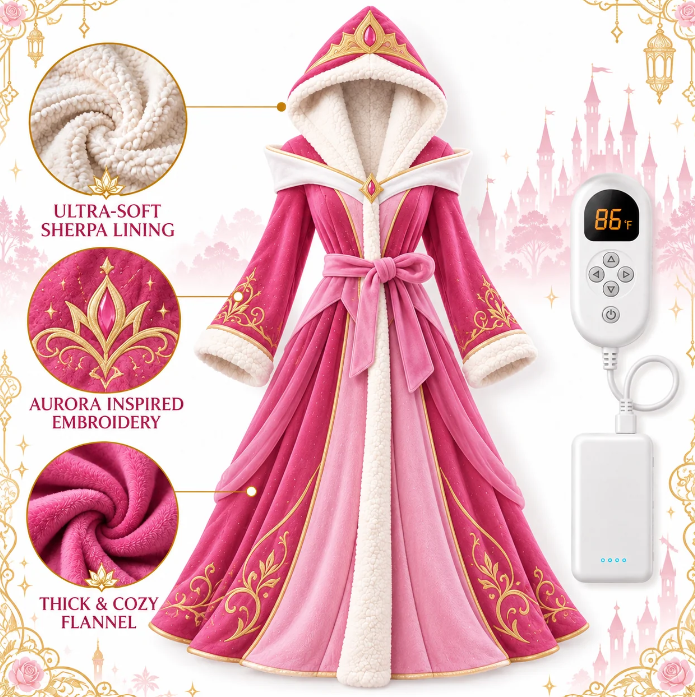 RoyalDream™ Heated Princess Robe
