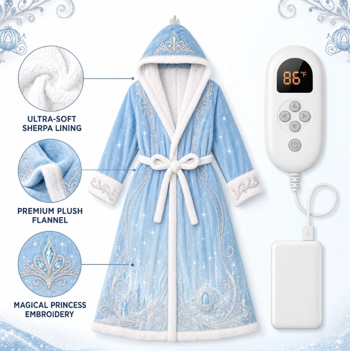 RoyalDream™ Heated Princess Robe